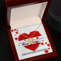 Sweet Message From Husband - to My Beautiful Wife - Always Remember I Love You - Necklace for Wife - Best Way to Remember Her - Custom  Made Design for Her