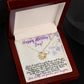 Mother's Day Jewelry Gift – To My Mom Necklace, Sentimental Gift for Mom, Birthday & Mother's Day 2026 Gifts Ideas, Jewelry for Mom