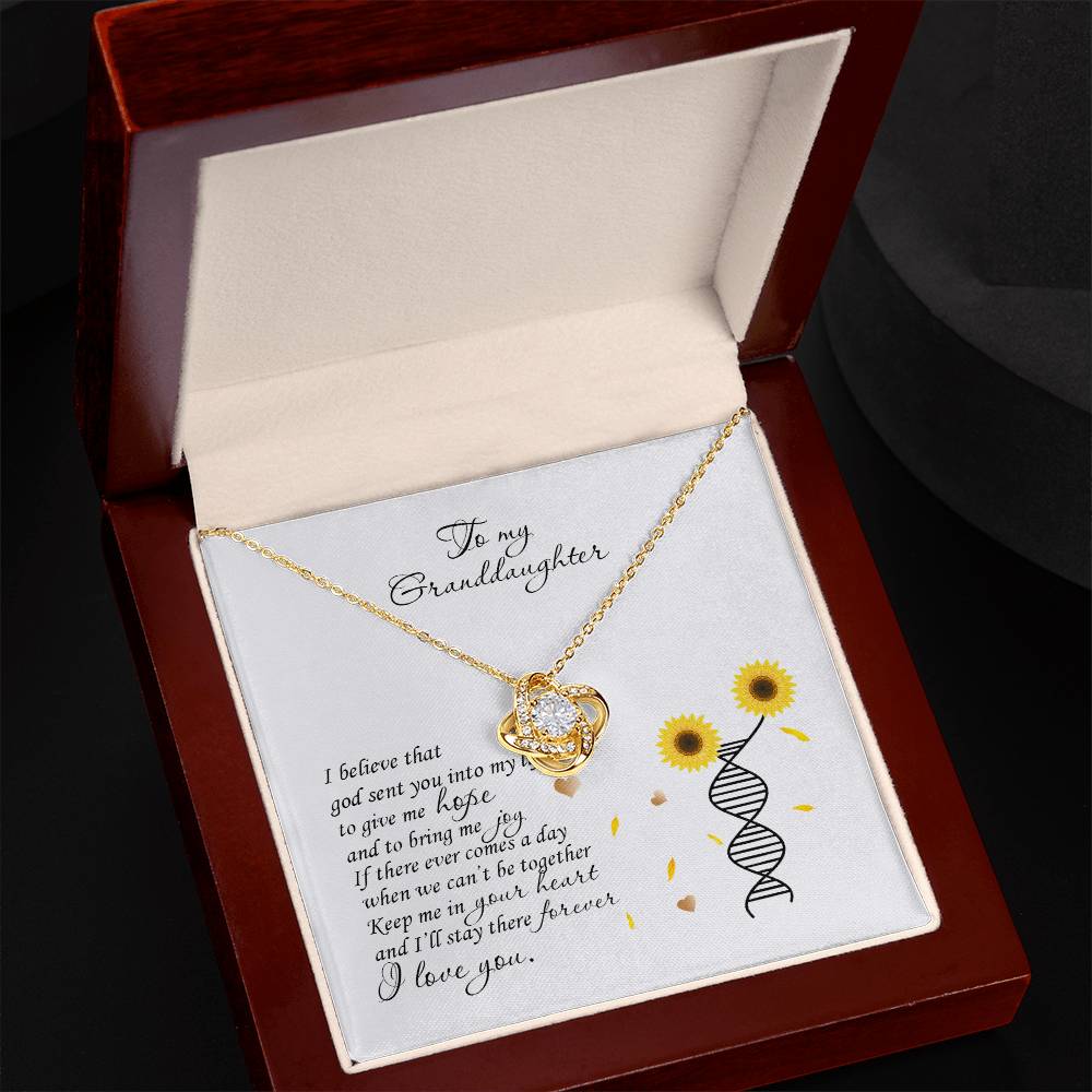 To My Granddaughter Keep Me In Your Heart, Gifts For Granddaughter From Grandmother, Inspirational Wedding Jewelry Keepsake Gift Ideas, granddaughter Birthday Gifts for girl, Gifts for her
