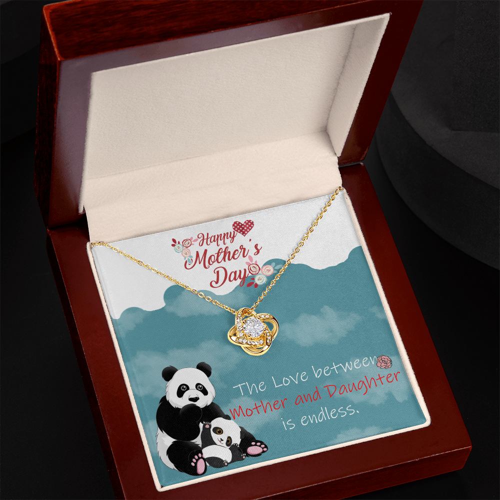 Panda Mom Mother's Day Jewelry Gift, To My Mom Necklace, Sentimental Gift for Mom, Birthday & Mother's Day 2026 Gifts Ideas, Jewelry for Mom