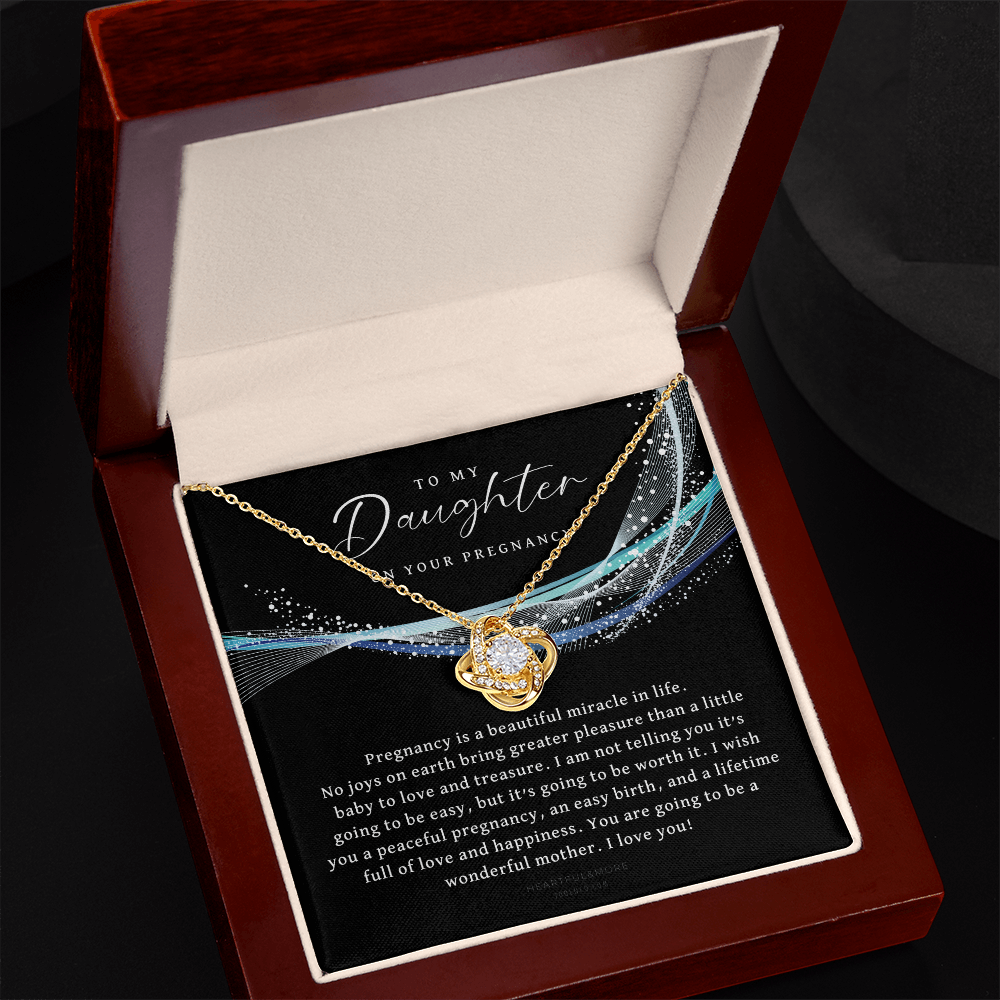 To My Daughter Necklace From Dad With Heartfelt Message & Elegant Box, Gifts For Daughter From Mom, Beautiful Jewelry Gift From Love Daddy Mommy On Graduation, Birthday 2026, Wedding, Valentine's Day