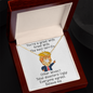 Alluring Beauty Necklace You are a great Wife The Best Terrific, Gifts For Her, Birthday Gifts For Wife, To My Wife Necklace, Romantic Gift for Wife, White Gold Pendant,  Wife Gift, Wife Necklace, Best Gift for her