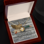Necklace My Amazing Wife - I Love You More Than Duck Hunting - to My Wife Necklace - Valentines Day Gifts for Wife- Wife Birthday Gift - to My Amazing Wife - I Love You More Than Duck Hunting - Necklace for Beloved Soulmate