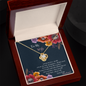 To My Wife - Necklace Gift Set - Gift For My Wife - Romantic Wife Gift - Couple Necklace Set - Friendship Necklaces - To My Wife Necklace With Message Card - Anniversary Gift For Wife