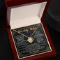 To My Wife Loving Your Husband - To My Soulmate Necklace For Women - Necklace For Wife From Husband - To My Wife Loving Your Husband - To My Wife Necklace From Husband