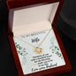 To My Wife Necklace - Valentines Day Gifts For Wife - Wife Birthday Gift - To My Wife Necklace With Message Card - wife gift from husband future husband