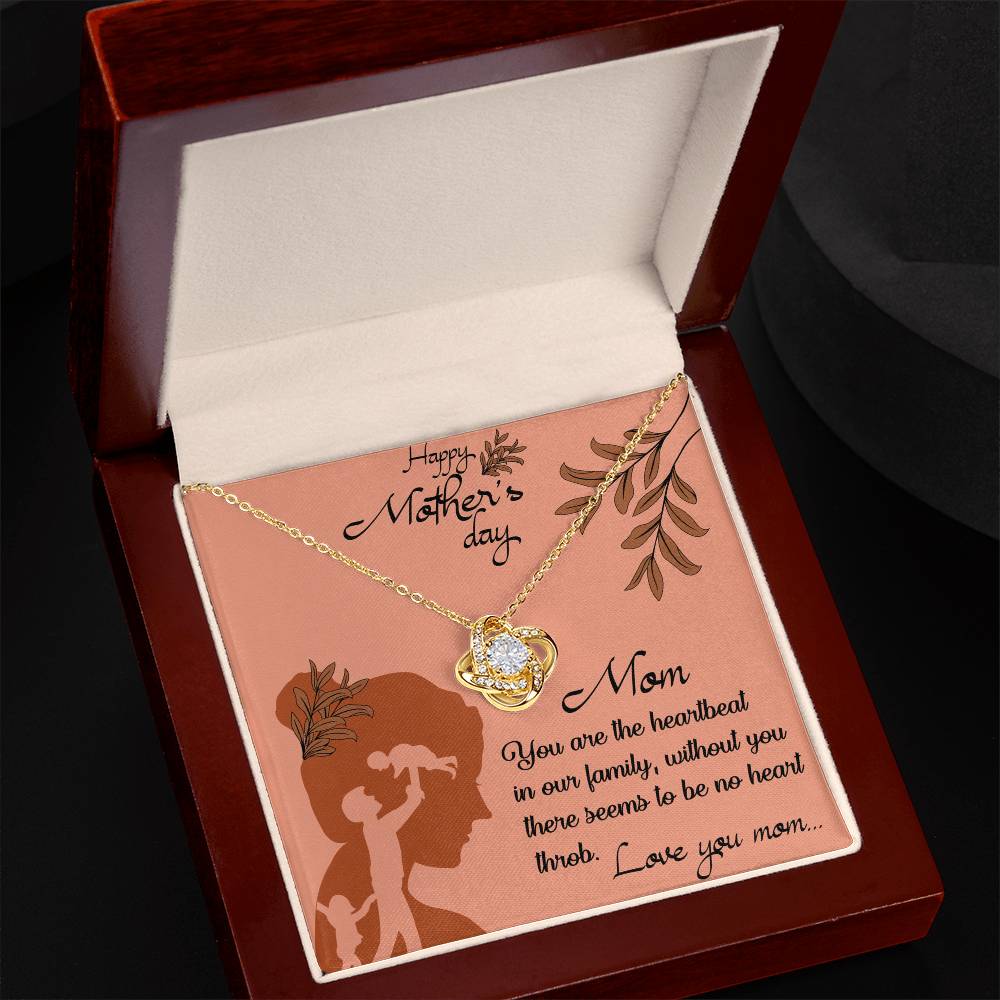 Mothers Day 2026 For Mom From Son Daughter Mom Necklace For Women New Mom Gifts Birthday Christmas Gifts With Heartfelt Message & Lighted Box, Mother Necklaces Jewelry Birthday Gifts for Mom, Jewelry for Mom