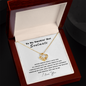 To My Smokin' Hot Soulmate - I love you Necklace - To My Beautiful Wife Necklace Boxed Jewellery - To My Wife Necklace With Message Card - Jewelry Gift for soulmate
