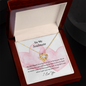 To My Soulmate - I Love You Necklace - Anniversary Gift For Wife from Husband - Love knot Pendant Necklace - Wife Gift - Wife Necklace - Necklace For Wife From Husband