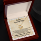 To My Amazing Wife Necklace - Gift For Wife - Still Choose You - Love Knot - Old letter paper love message - Diamond Necklace for wife - Forever love from husband - To My Wife Necklace From Husband