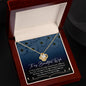To My Beautiful Wife Necklace - To My Wife Necklace - Couple Necklace Set - Friendship Necklaces - Customize Couple Necklace