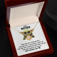 Mother's Day Gift Necklace for Her, Mom Jewelry, Gift from Son or Daughter, Luxury Necklace for Mother, Birthday Christmas Gifts With Heartfelt Message