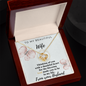 Gift for Wife From Husband - To My Beautiful Wife - Love From Your Husband - To My Soulmate Necklace For Women - Necklace For Wife From Husband -  Gifts For Her -  Birthday Gifts For Wife - Neckless Gift for wife