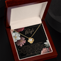 To My Wife Wedding Anniversary Gift - Couple Necklace Set - Personalized Wife Necklace Gift - Soulmate Necklace For Women - Custom Necklace For Wife