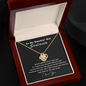 My Soulmate, I Love You - Necklace - Necklace With Love Message for Wife -  Gift for Her -  Personalizes Jewelry - Handmade Design for Soulmate - Necklace for Girlfriend - Sweet Necklace for  Her