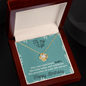 To My Wife Necklace - Gift for Wife Birthday Marriage - To My Wife Necklace - Romantic Gift for Wife - White Gold Pendant - Best Birthday Gift for her - Necklace for her