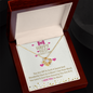 Happy First Mother's Day! I Love You So Much! - Fast Mother Neckless - To My Wife Necklace With Message Card - Diamond Neckless for her - Best Gift for First Mother - Soulmate Gift - Girlfriend Gift