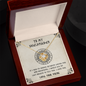 Mother's Day Gift For Wife Girlfriend Future Wife - To My Shieldmaiden -  Last Breath - To My Wife Necklace From Husband - Necklace Gift for newly married couple