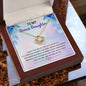Best Gift For Bonus Daughter - Message Card With Necklace - Jewelry Gift - Christmas Gifts For Daughter From Mom - Inspirational Jewelry Gift For Daughter - Birthday Gift For Daughter - Gift From Mom