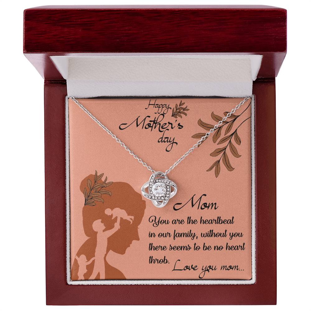 Mothers Day 2026 For Mom From Son Daughter Mom Necklace For Women New Mom Gifts Birthday Christmas Gifts With Heartfelt Message & Lighted Box, Mother Necklaces Jewelry Birthday Gifts for Mom, Jewelry for Mom
