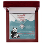 Panda Mom Mother's Day Jewelry Gift, To My Mom Necklace, Sentimental Gift for Mom, Birthday & Mother's Day 2026 Gifts Ideas, Jewelry for Mom