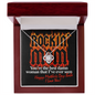 Rockin' Mom You're The Best Damn Woman That I've Ever Seen - Happy Mother's Day - Diamond Necklace for Mother - Mother's day Precious Gift - Best Gift for wife - Necklace for soulmate