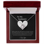My Soulmate, Love You - Necklace - Friendship Necklaces -  Customize Couple Necklace - to My Wife Necklace From Husband - to My Soulmate Necklace for Women