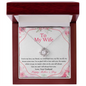 To My Wife Mother's Day Necklace - Happy Mother's Day - Couple Necklace Set - Necklace For Wife From Husband - To My Wife Necklace - Husband Gift For Wife - My Future Wife