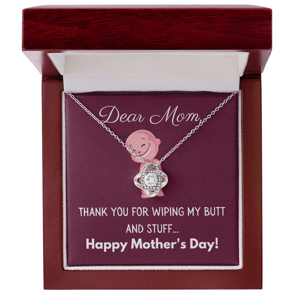 Mother Gift Ideas, Appreciation Mom Jewelry Necklace with Sentimental Message Card Present, Funny Mother Necklace, Mom Gift from Daughter, Jewelry for Mom, Mother's Day 2026 Gift, Gifts for Women