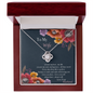 To My Wife - Necklace Gift Set - Gift For My Wife - Romantic Wife Gift - Couple Necklace Set - Friendship Necklaces - To My Wife Necklace With Message Card - Anniversary Gift For Wife