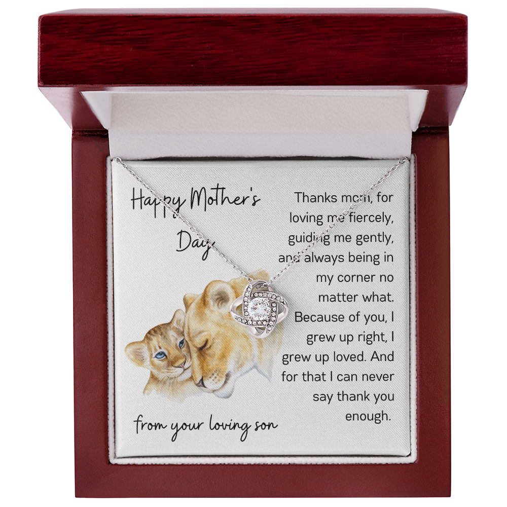 Personalized Mother's Day Necklace for Mom – Custom Name Necklace, Gift for Mother from Son, Jewelry for Mommy, Mother's Day 2026 Gifts Ideas