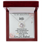 To My Beautiful Wife - Love From Your Husband - Gift for Wife Birthday - Couple Necklace Set - Friendship Necklaces - To My Wife Necklace - Valentines Day Gifts For Wife
