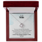 To My Wife, Your An Amazing Wife And Mother Never - Ending Love Necklace - Engagement Gift - Gift For Women - To My Wife Necklace - Husband Gift For Wife - My Future Wife - Anniversary Gift For Wife - Birthday Gift