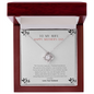 To My Wife - Woman of My Dreams - Necklace - Hand-made Neckless for Beloved wife -  To My Wife Necklace With Message Card - Anniversary Gift for her - Best Birthday Gift for her