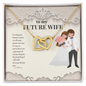 Gift From Hubby - Gift for Spouse - to My Wife Necklace From Husband - to My Soulmate Necklace for Women - Gift From Future Husband - Gift for Newly Married Couple
