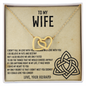 Necklace for Your Wife - an Eternal Love - Love Your Husband - Couple Necklace Set - Friendship Necklaces - Customize Couple Necklace - to My Wife Necklace From Husband - to My Soulmate Necklace for Women