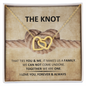 True Lover's Knot Necklace - I Love You Forever & Always -  I Love You Forever & Always - - A necklace that connect both - Couple Best Gift - Wadding Gift for her - To My Wife Necklace From Husband - To My Soulmate Necklace For Women