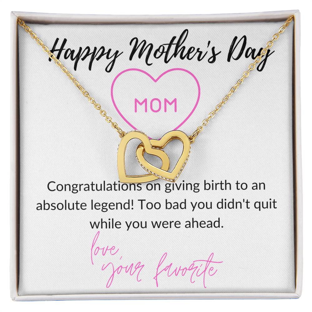 Personalized Mother's Day Necklace for Mom – Custom Name Necklace, Gift for Mother from Daughter or Son, Jewelry for Mommy, Mother's Day 2026 Gifts Ideas