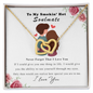 My Soulmate - Special to Me Necklace - to My Soulmate Necklace for Women - Necklace for Wife From Husband -  Personalized Anniversary Gift for Wife - Necklace for Wife From Husband