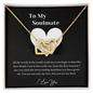 To My Wife Necklace - Valentines Day Gifts for Wife - Wife Birthday Gift - to My Soulmate Necklace for Women - to My Soulmate Necklace for Women - Necklace for Wife From Husband