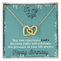 To My Wife Necklace - Gift for Wife Birthday Marriage - To My Soulmate Necklace For Women - To My Wife Necklace From Husband - Wife Birthday Gift- Birthday Gift For Wife from Husband