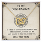 To My Shieldmaiden - Mother's Day Gift For Wife Girlfriend Future Wife - Last Breath -  Necklace Gift for newly married couple - To My Wife Necklace From Husband