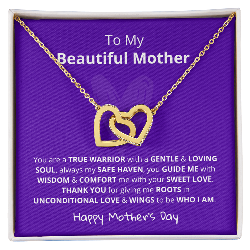 Happy Mother's Day Necklace – Best Gift for Mom, Elegant Jewelry for Mother, Keepsake Gift Idea for Mommy, Jewelry for Mom, Birthday Christmas Gifts With Heartfelt Message