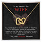 To My Smokin' Hot Wife - Gift For Wife - You Are Engine To My Life - Love Knot - To My Wife Necklace From Husband - To My Soulmate Necklace For Women - Gift for soulmate - Gift from Mechanic Husband