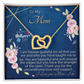 Mothers Day Gifts For Mom From Son Daughter Mom Necklace For Women New Mom Gifts 2026 Birthday Christmas Gifts With Heartfelt Message & Lighted Box, Mom Necklace, Mother Necklace, Mommy Mama Gift, Gift from Daughter, Jewelry for Mom