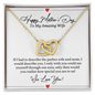 Perfect Wife & Mom Mother's Day Necklace - to My Amazing Wife - to My Wife Necklace From Husband - to My Soulmate Necklace for Women - Gift for My Wife - Romantic Wife Gift
