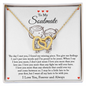 To My Soulmate - Forever and Always - Necklace - To My Wife Necklace With Message Card - To My Wife Necklace From Husband - Love Design Necklace for soulmate