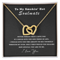 My Soulmate - I Love You - Necklace -  Anniversary Gift for Wife From Husband - Gift for My Wife - Romantic Wife Gift - Wife Birthday Surprise - to My Wife Necklace -  Romantic Gift for Wife