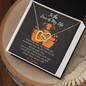 To The Love of My Life - LoveKnot - All My Love - Love Necklace for wife - To My Wife Necklace From Husband - To My Soulmate Necklace For Women - Birthday Gift for her