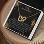 Gift For My Wife, Romantic Wife Gift, Wife Birthday Surprise, Love lockets for your soulmate, Diamond Neckless for wife, Golden colour Neckless for Beloved wife, Pretty Neckless Gift for wifey,